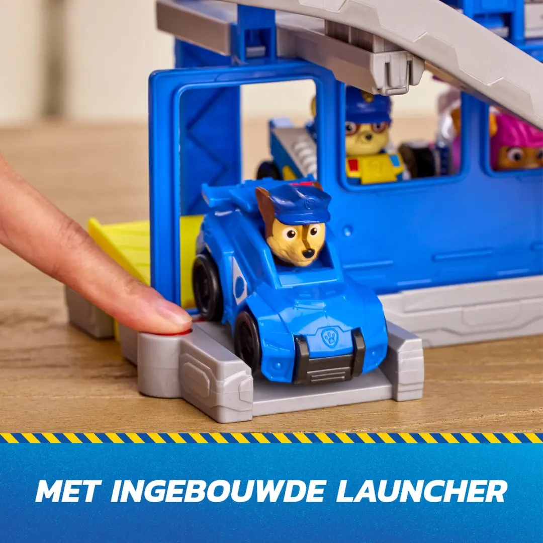 PAW Patrol Speelset Reddingsmissies Chase & Humdinger 2017706 - Rood
