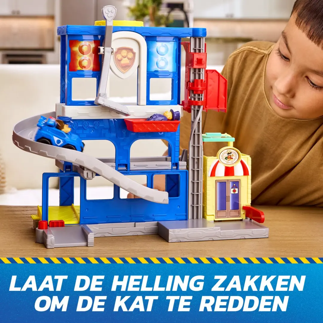 PAW Patrol Speelset Reddingsmissies Chase & Humdinger 2017706 - Rood