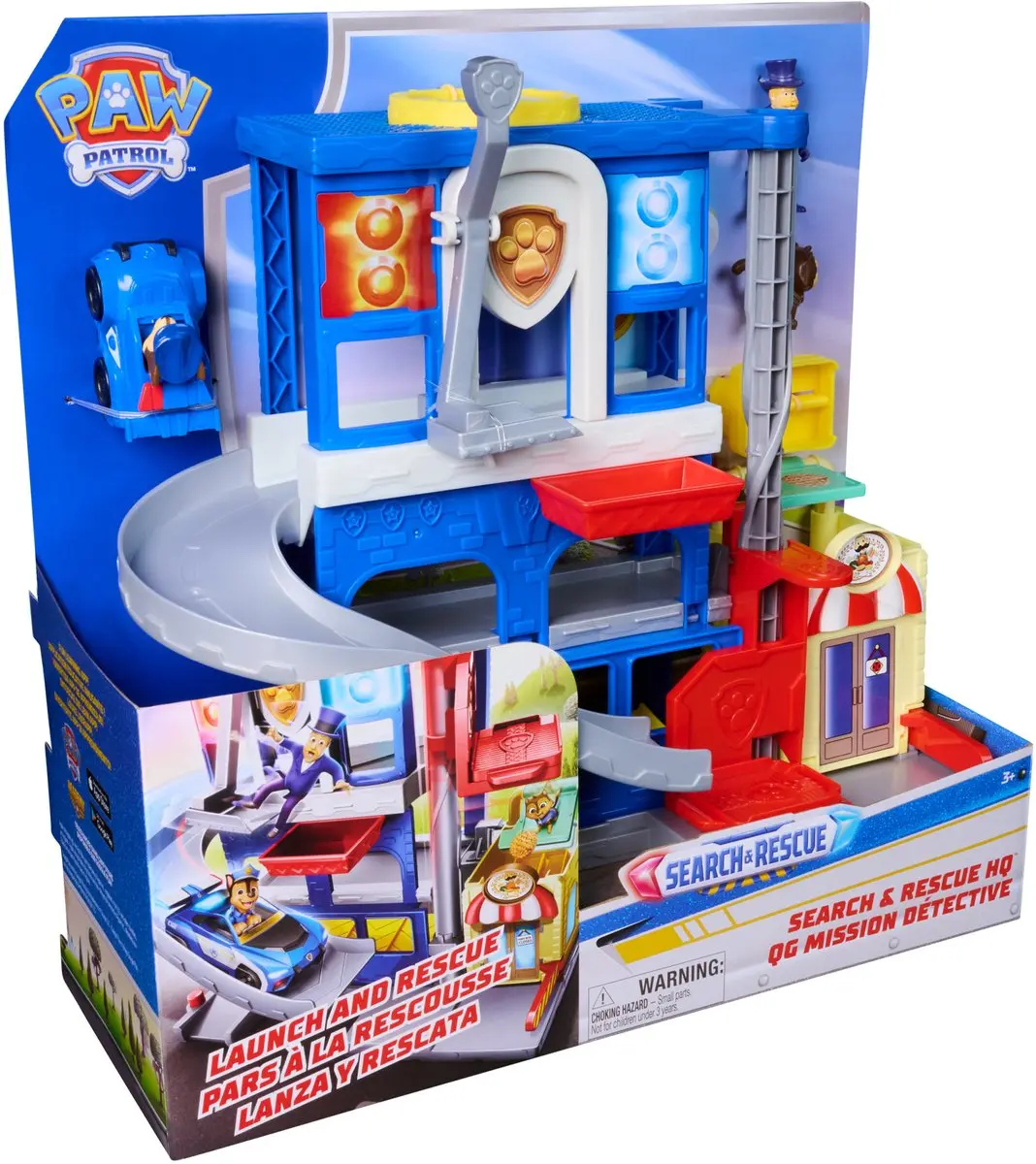 PAW Patrol Speelset Reddingsmissies Chase & Humdinger 2017706 - Rood