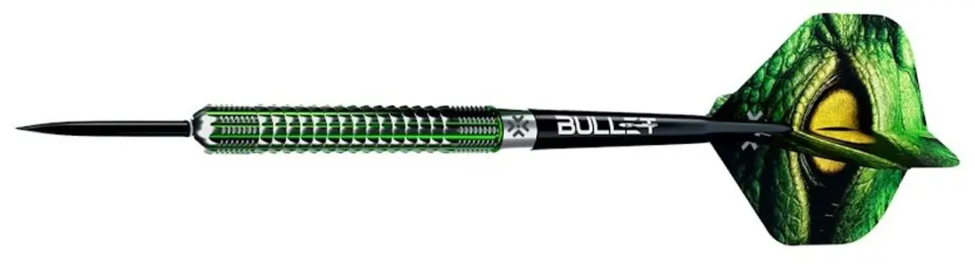 Bullet Gator 90% Dartpijlen - 3 Stuks - Groen