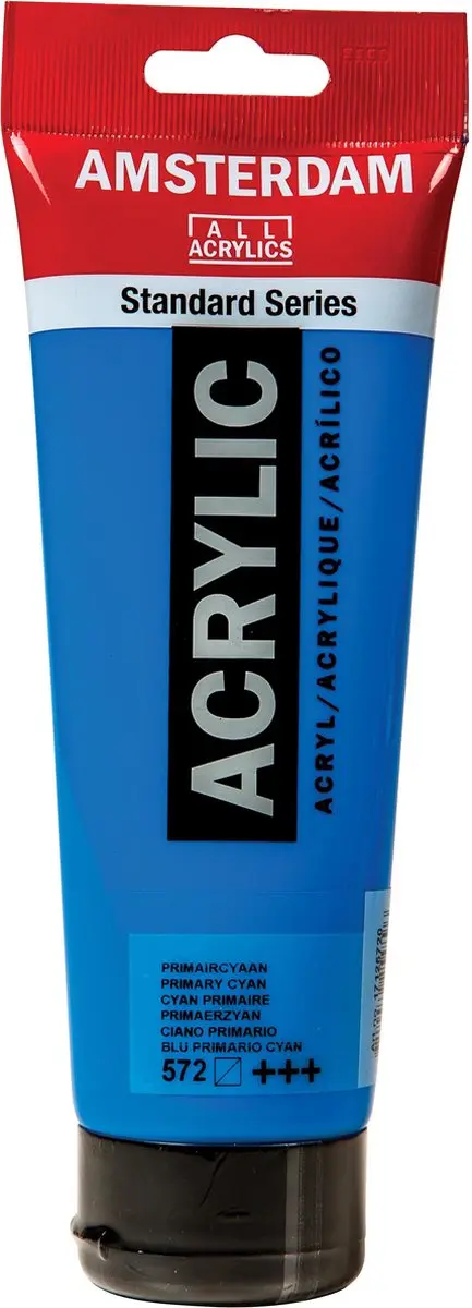 Amsterdam Acrylverf Primaircyaan 250ml
