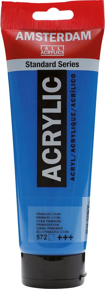 Amsterdam Acrylverf Primaircyaan 250ml