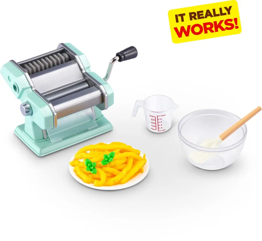 ZURU Mini Brands Magic Cook Kitchen Capsule Pasta Maker 77789D-US - Meerkleurig - afbeelding 6 van 6