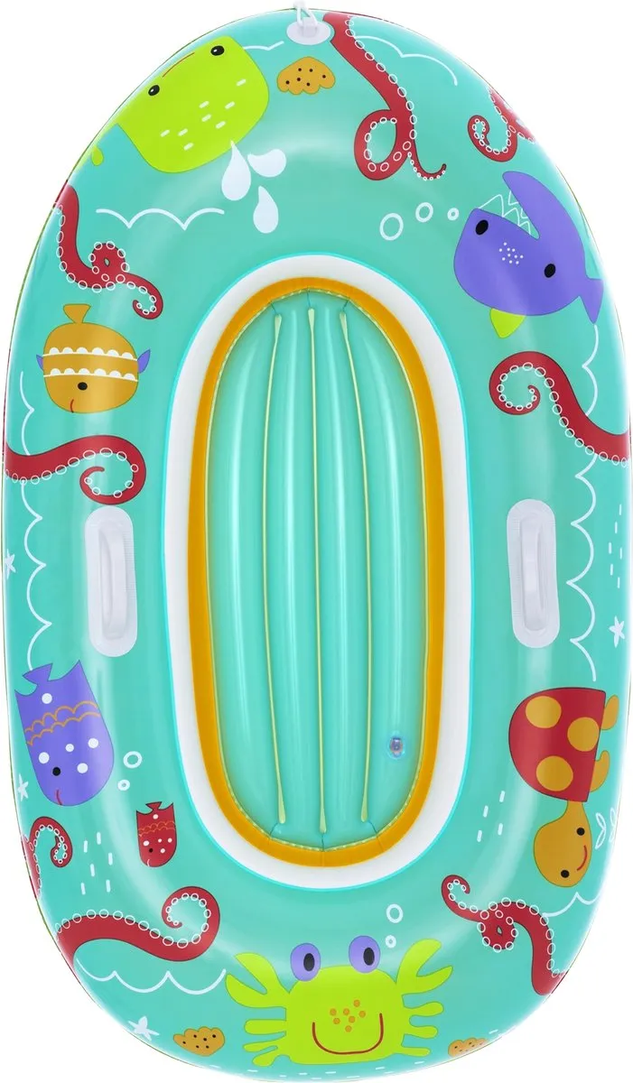 Bestway Happy Crustacean 20334 Opblaasbare Babyboot 119cm