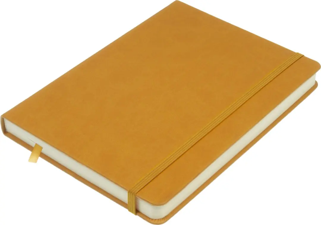 Kangaro K-861221 Schetsboek A5 Okergeel - PU Hardcover