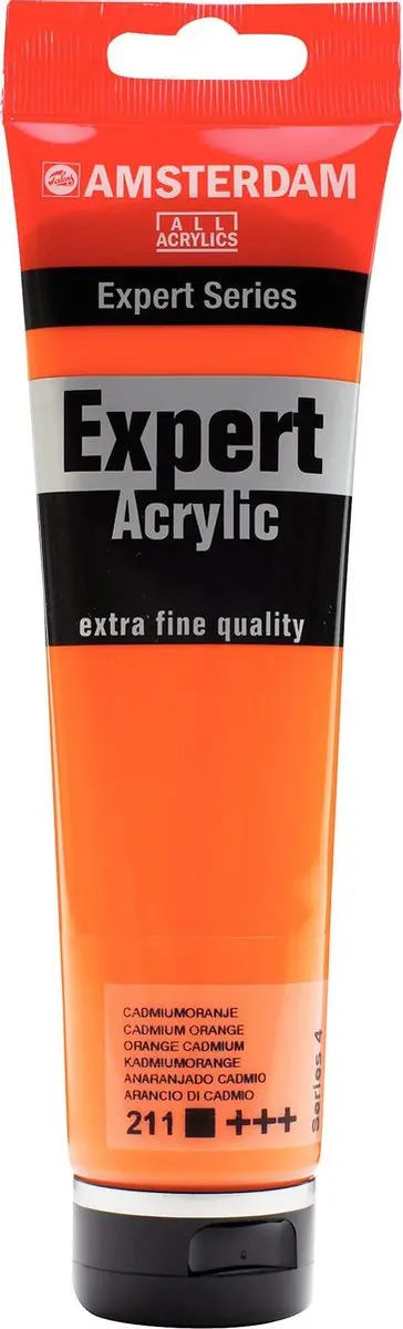 Amsterdam Expert Acrylverf Cadmiumoranje 150ml