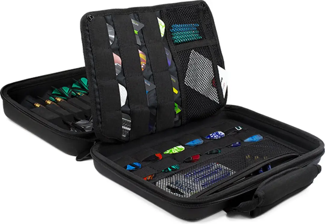 Harrows Imperial Dart Case - 12 Pijlen - 36 Vakjes - Zwart