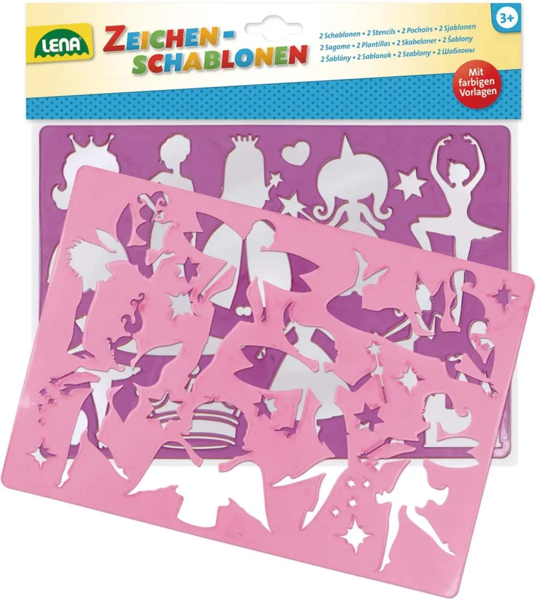 Lena Tekensjablonen Prinsessen Feeën & Elfjes