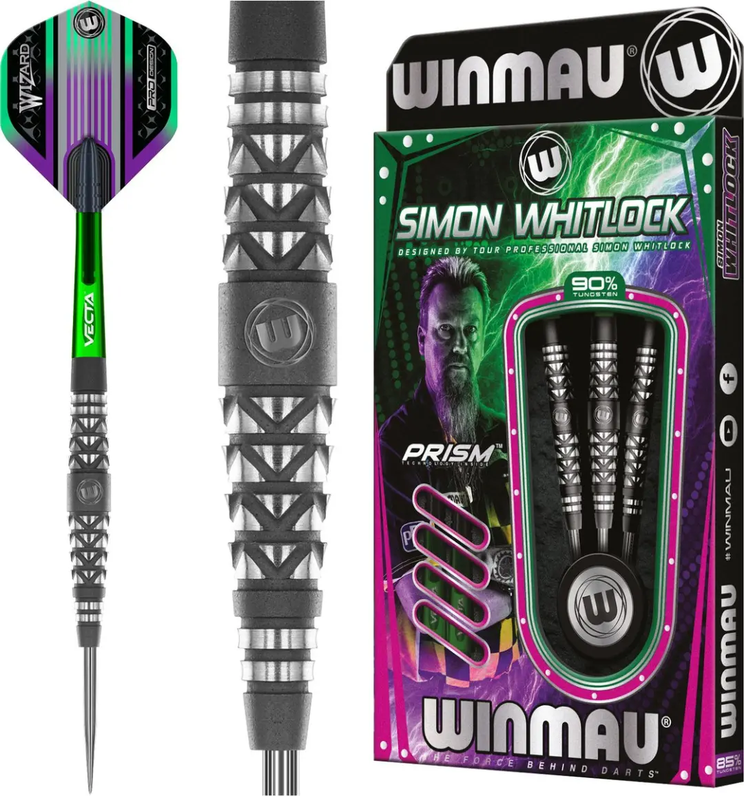 Winmau Simon Whitlock Atomised 90% Dartpijlen