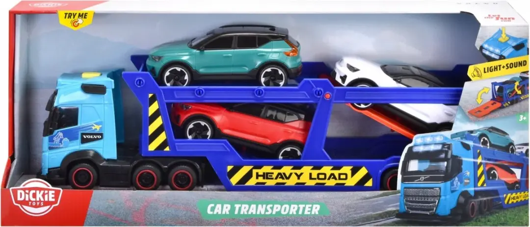 Dickie Toys Car Transporter Volvo - Licht & Geluid MPN 203747017