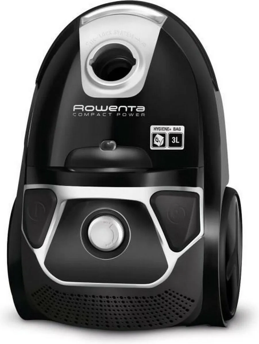 Rowenta RO3945EA Stofzuiger 750W - 3L - Zwart/Zilver