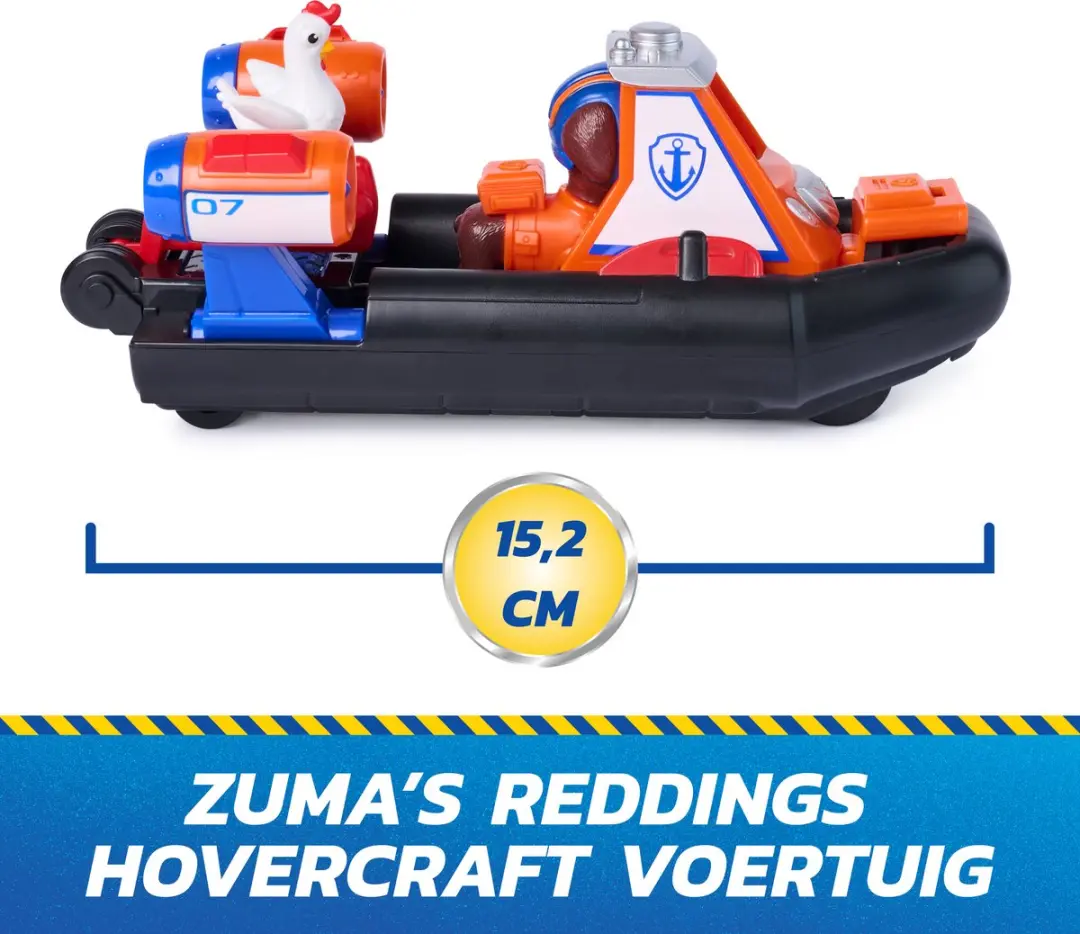PAW Patrol Zuma Hovercraft - Speelgoedvoertuig - 02312774