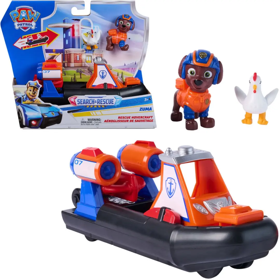 PAW Patrol Zuma Hovercraft - Speelgoedvoertuig - 02312774 - afbeelding 6 van 6