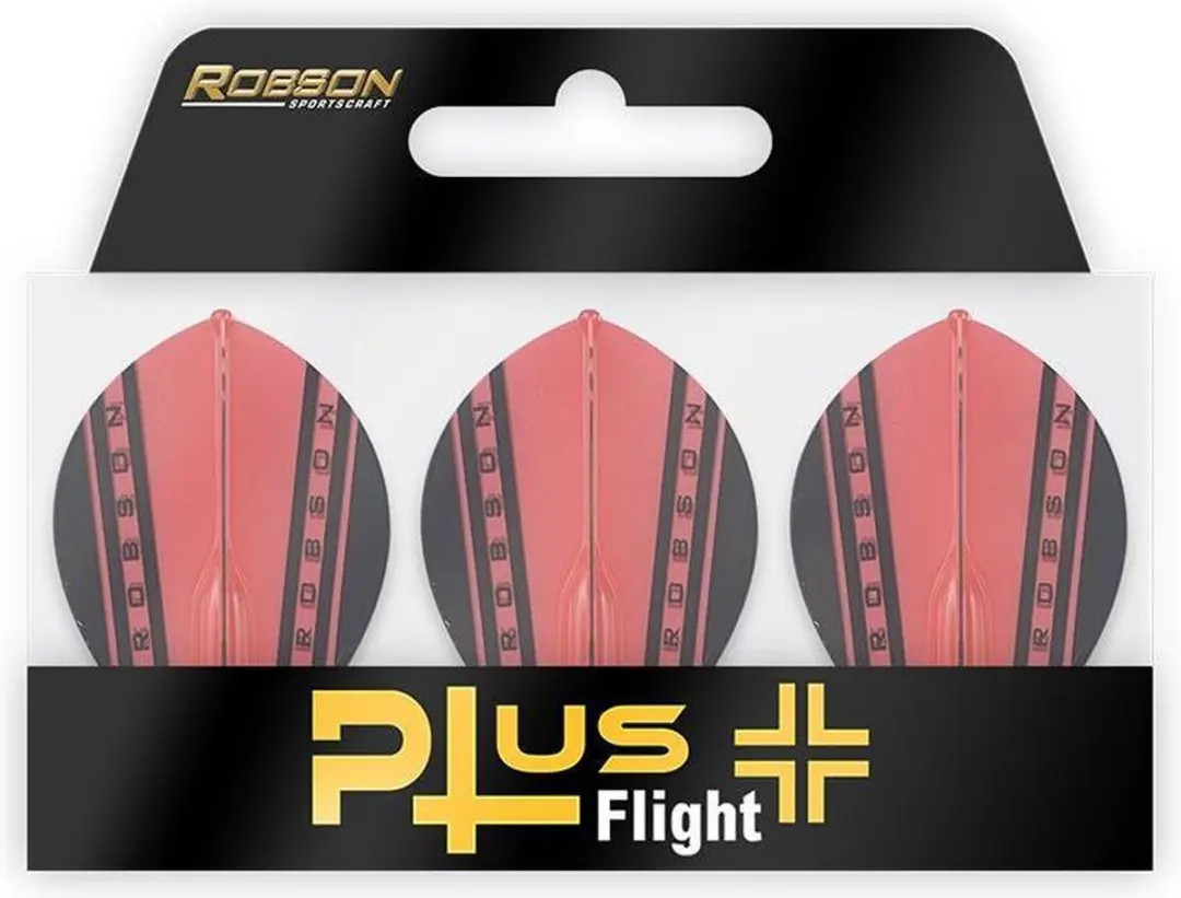 Bull's Robson Flight V Pear - Rood - 3 Stuks
