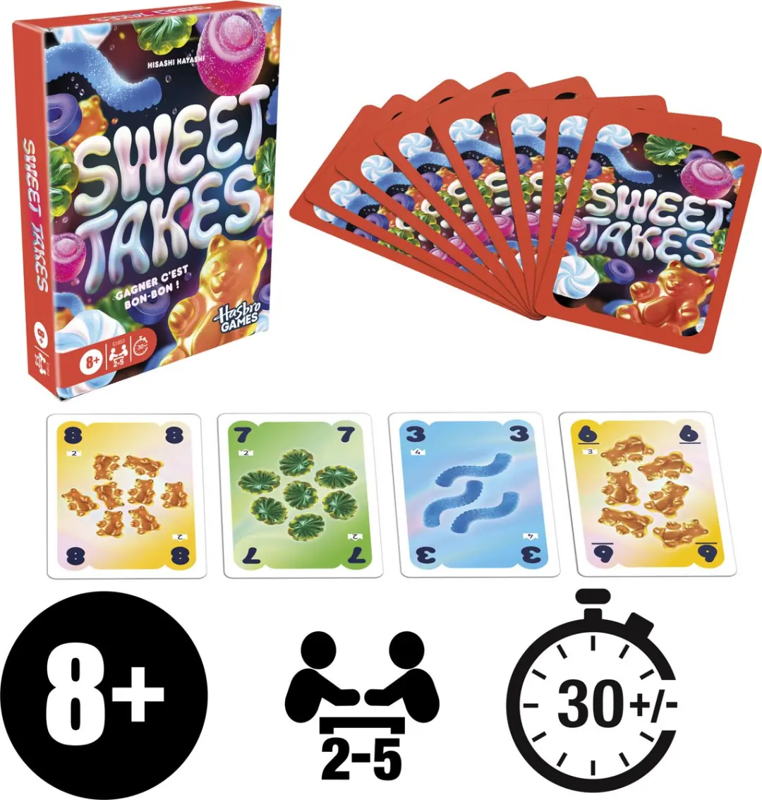 Hasbro Gaming Sweet Takes Kaartspel - Franstalig