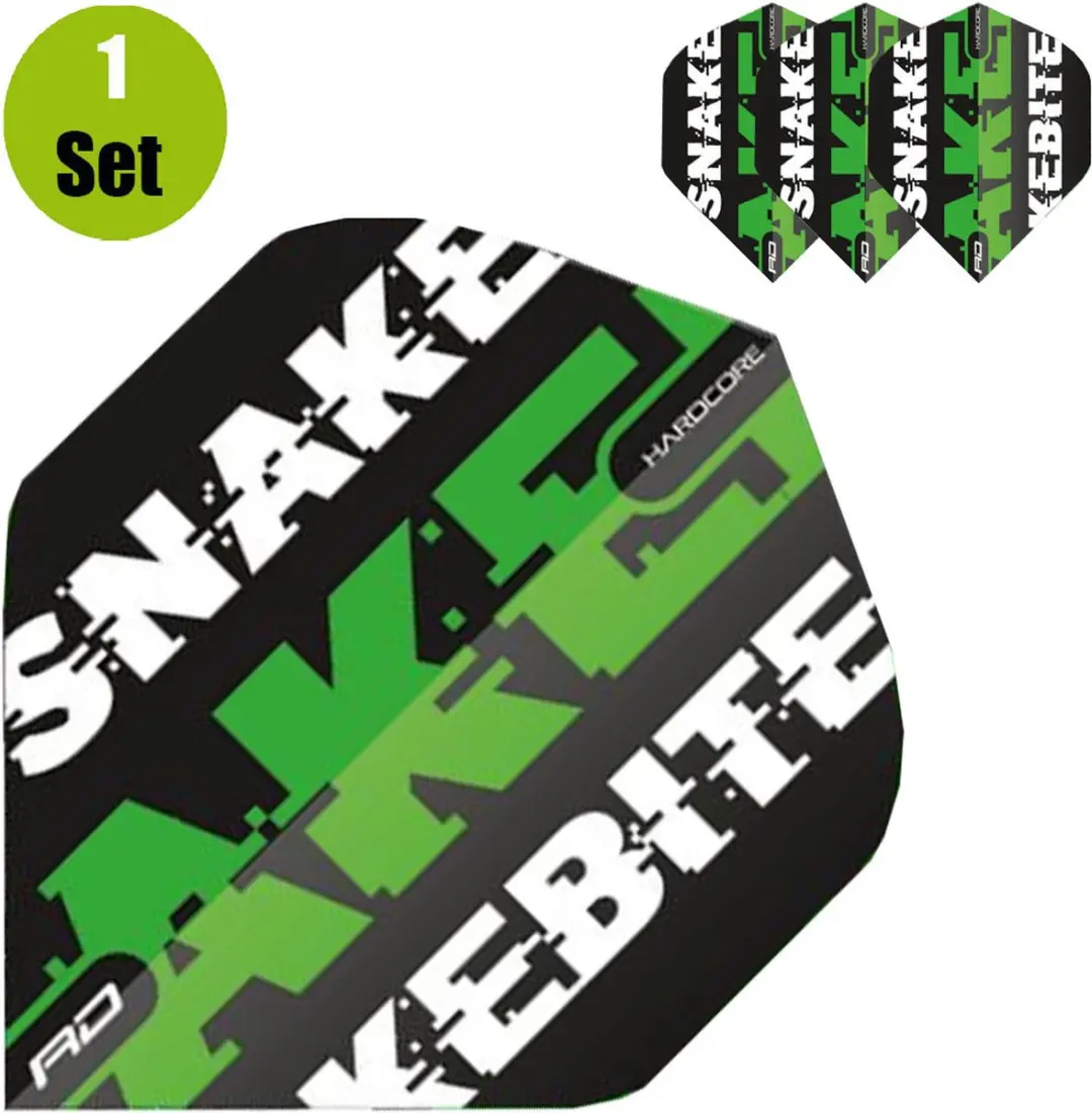 Red Dragon Peter Wright Snakebite Dart Flights - TF6468 - 3 Stuks