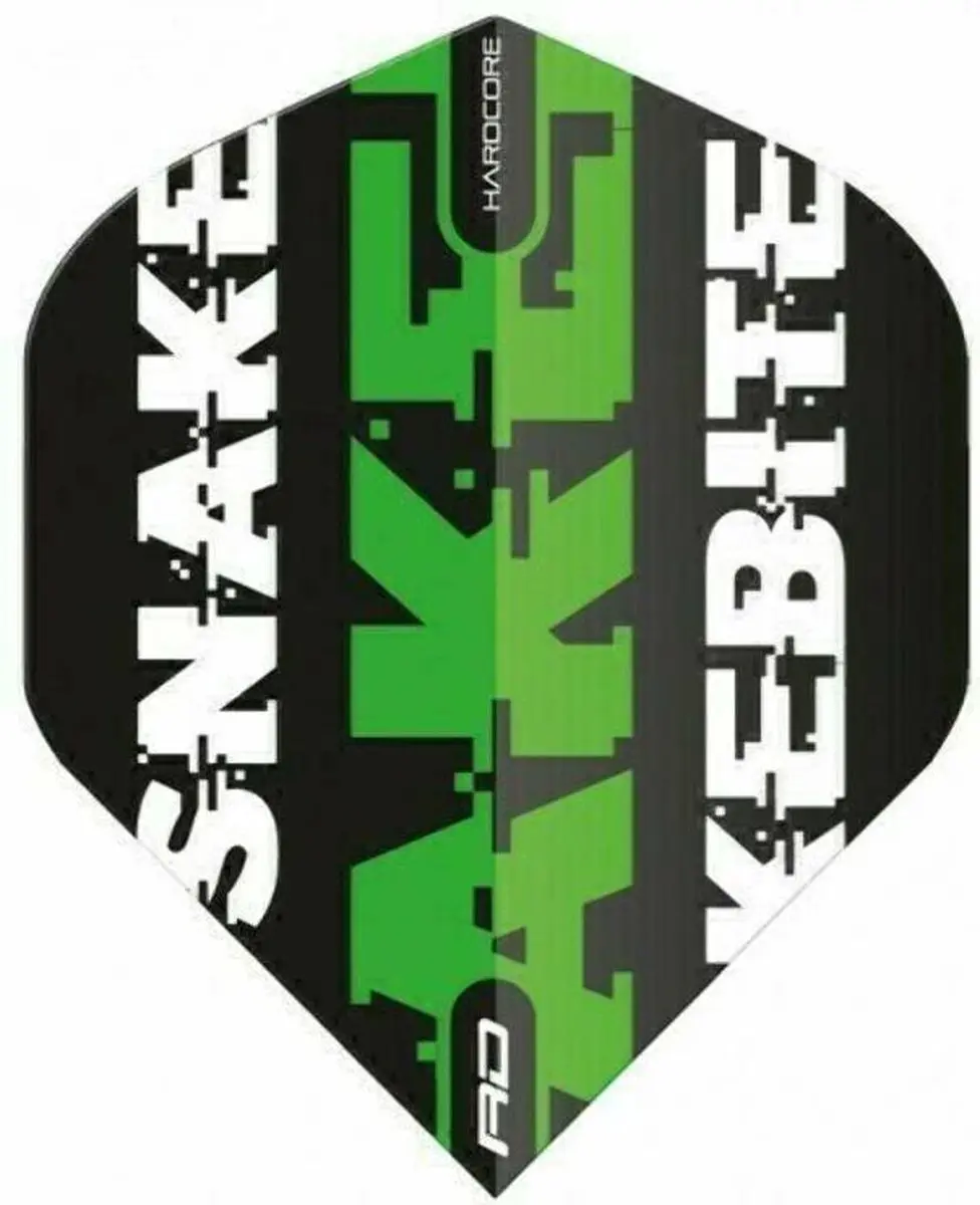Red Dragon Peter Wright Snakebite Dart Flights - TF6468 - 3 Stuks