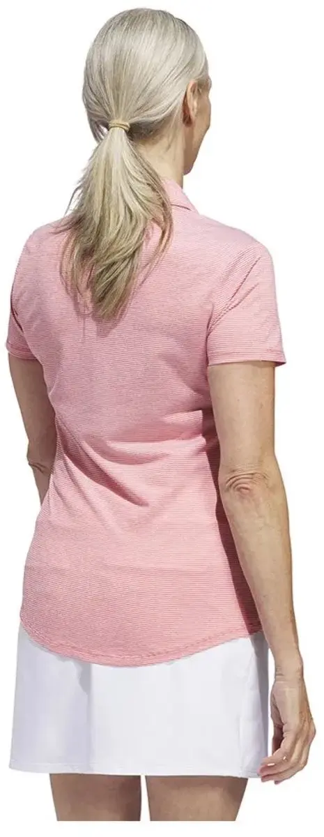 Adidas Ottoman Korte Mouw Poloshirt Dames XS - Roze