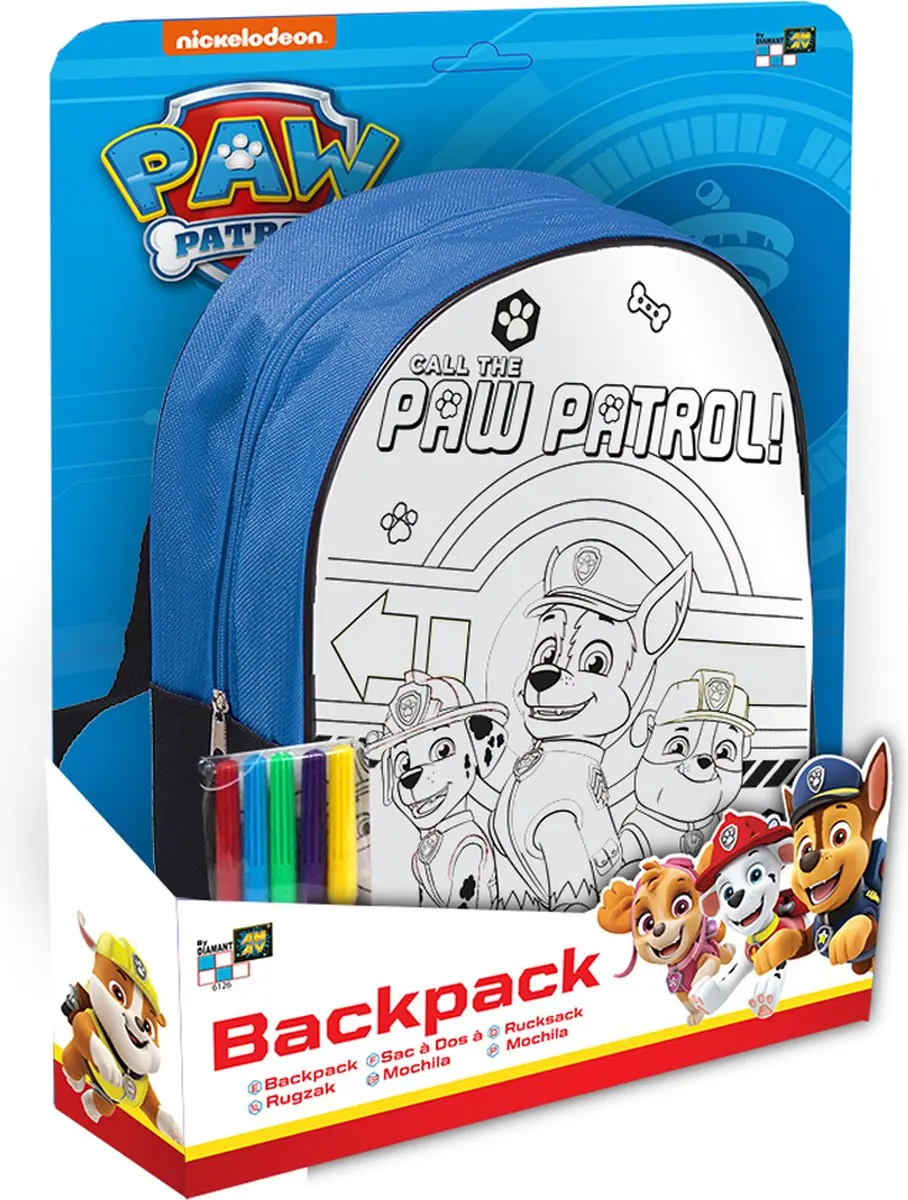 PAW Patrol Rugzak Multikleur