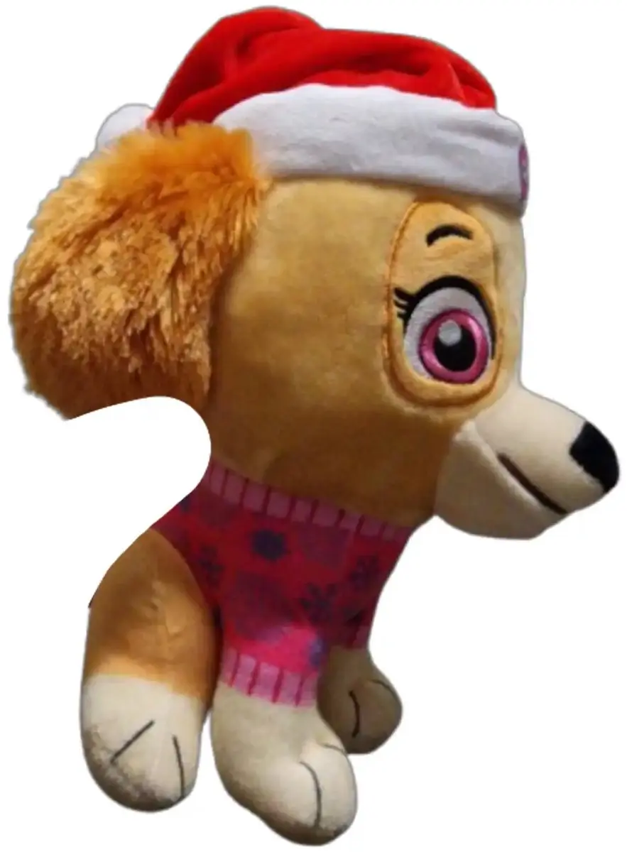 PAW Patrol Skye Kerstknuffel 27cm - Bruin