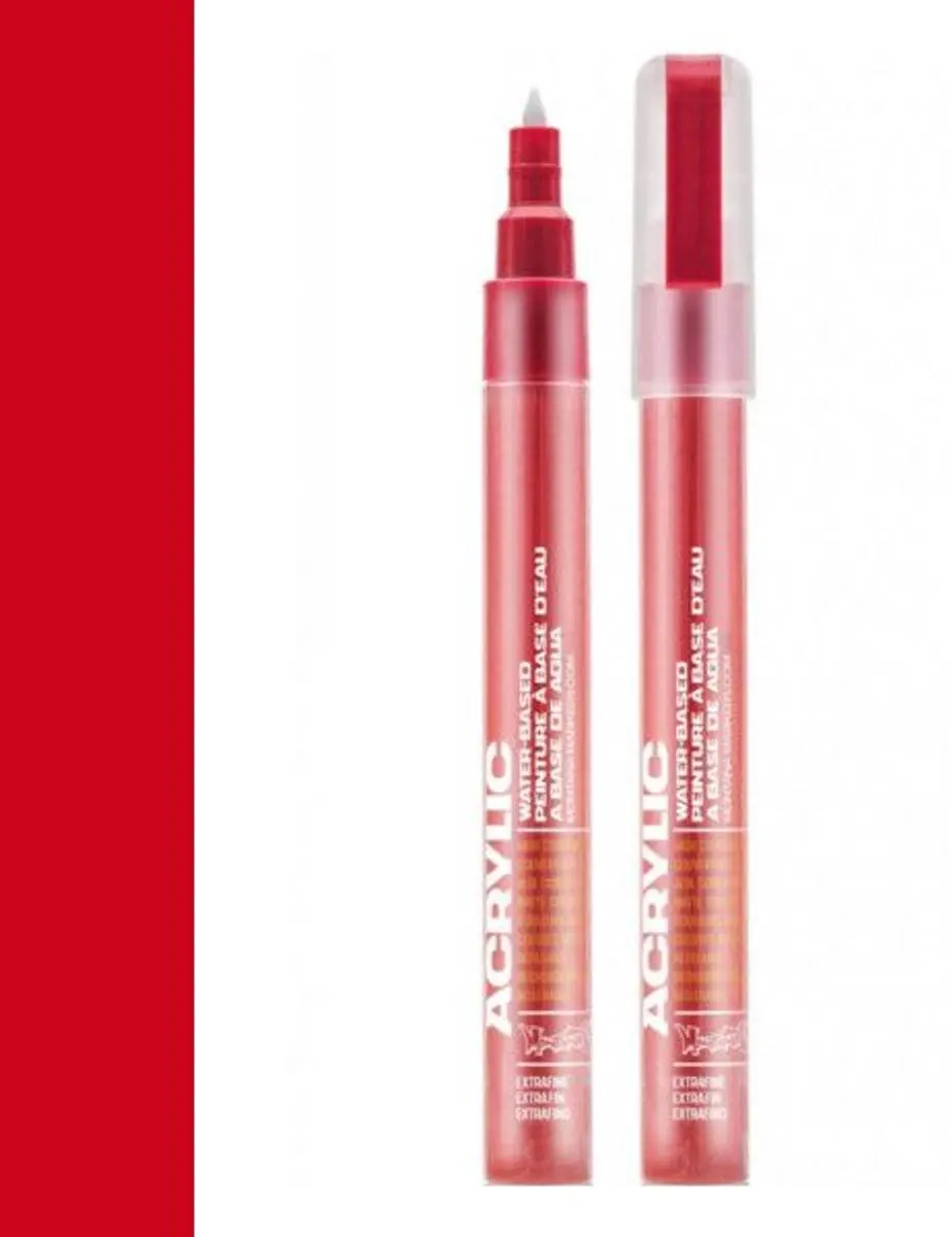 Montana ACRYLIC Marker 0.7mm Shock Red