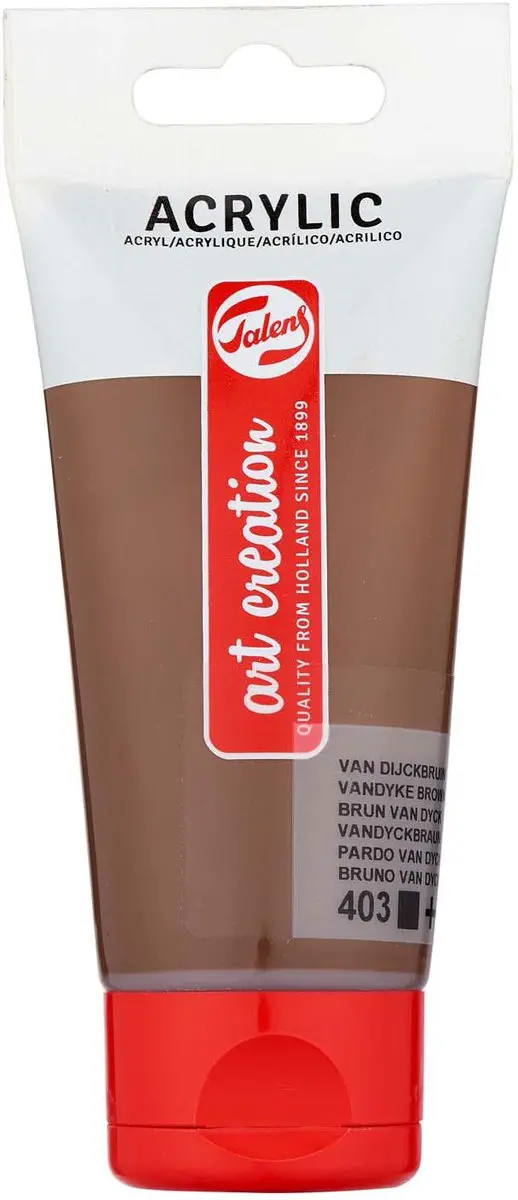 Talens Art Creation Acrylverf Tube Van Dijckbruin 75ml