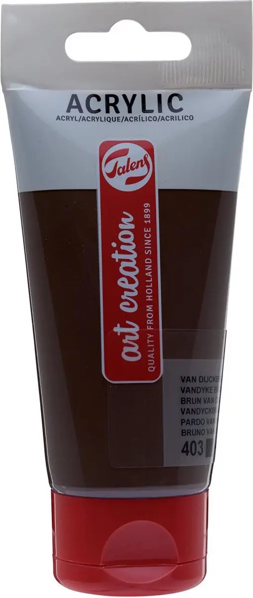 Talens Art Creation Acrylverf Tube Van Dijckbruin 75ml