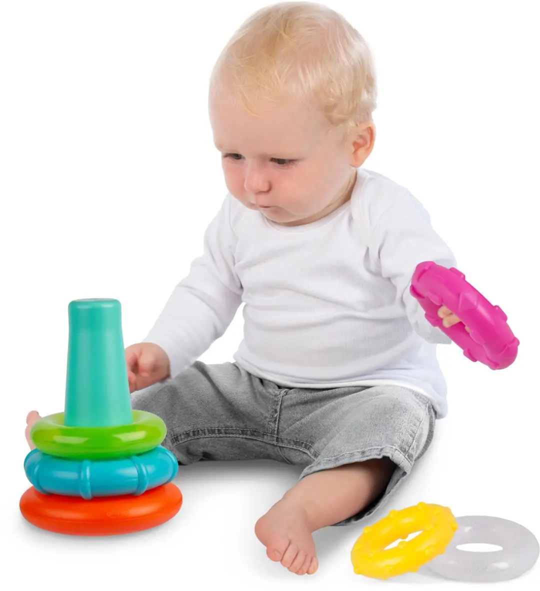 Playgro Sorteer- en Stapeltoren - Multi