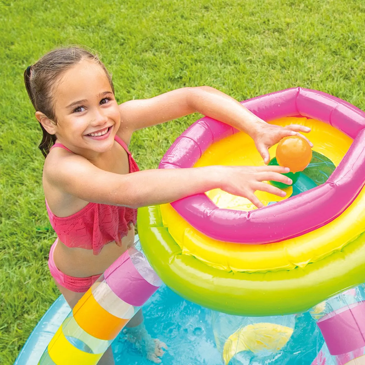 Intex Rainbow Funnel Waterpark 56137NP - Meerkleurig - afbeelding 6 van 6
