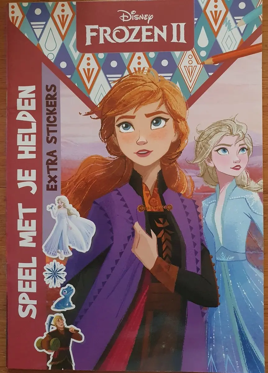 Disney Frozen 2 Kleur & Stickerboek