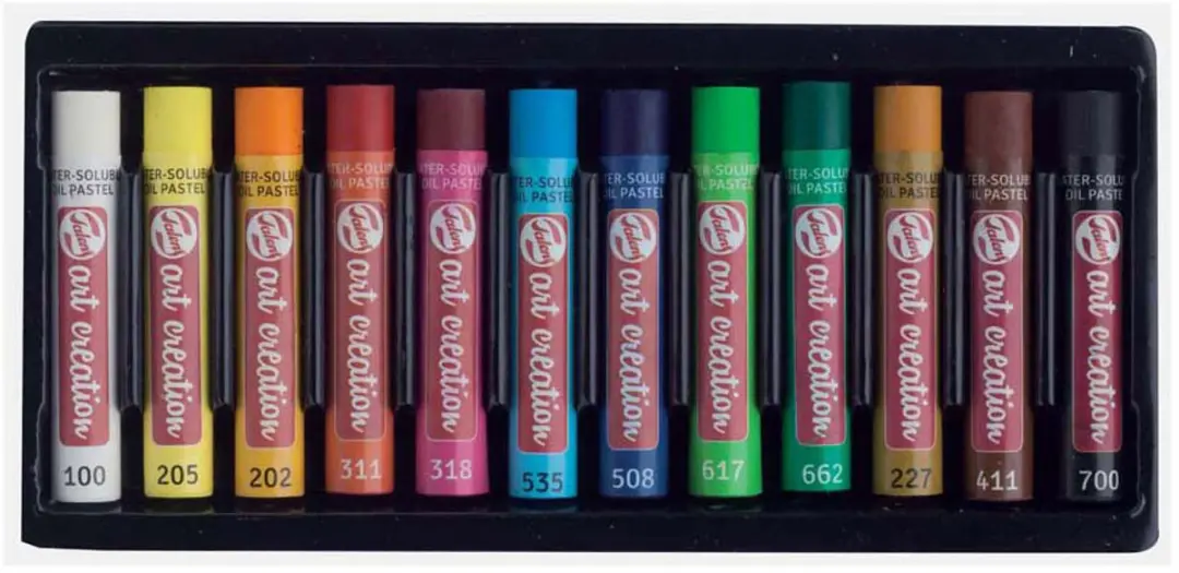 Royal Talens Art Creation Wateroplosbare Oliepastels - 12 Stuks