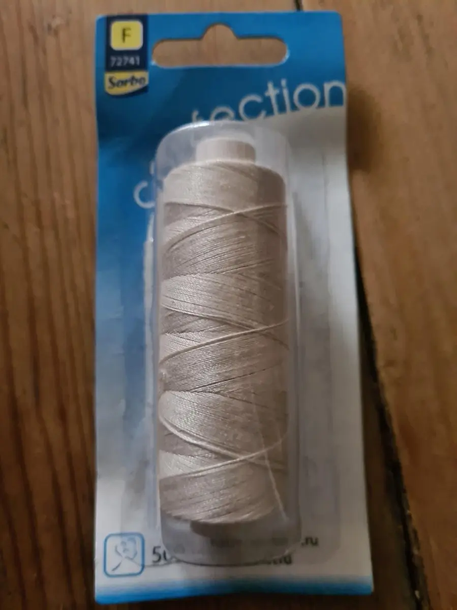 Sorbo 500m Katoengaren Ecru