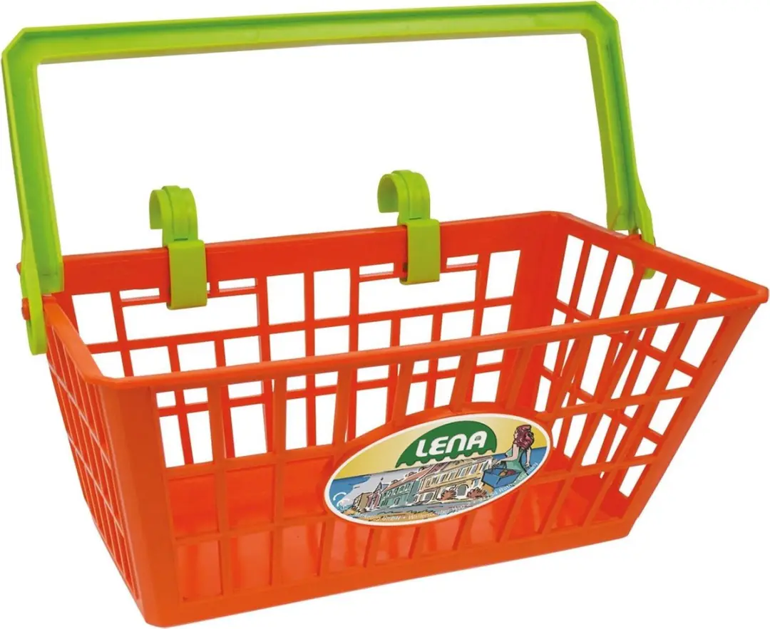 Lena Fietsmandje Assorti - Oranje