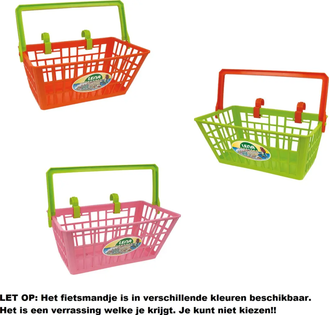 Lena Fietsmandje Assorti
