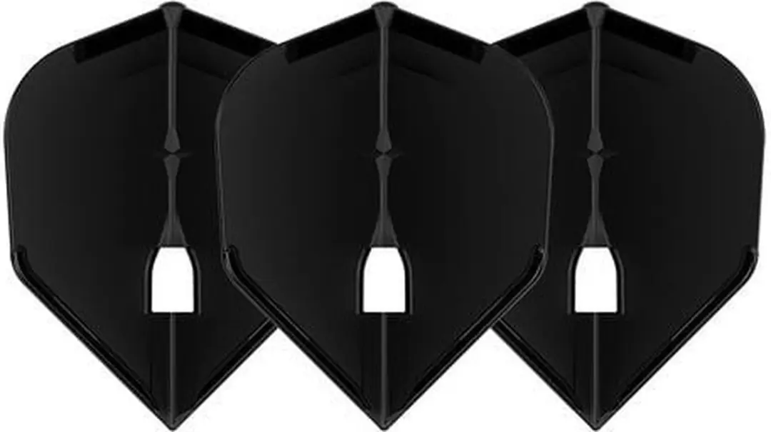 L-Style Champagne Flight L3 Shape FP3301 - 3 Stuks - Zwart