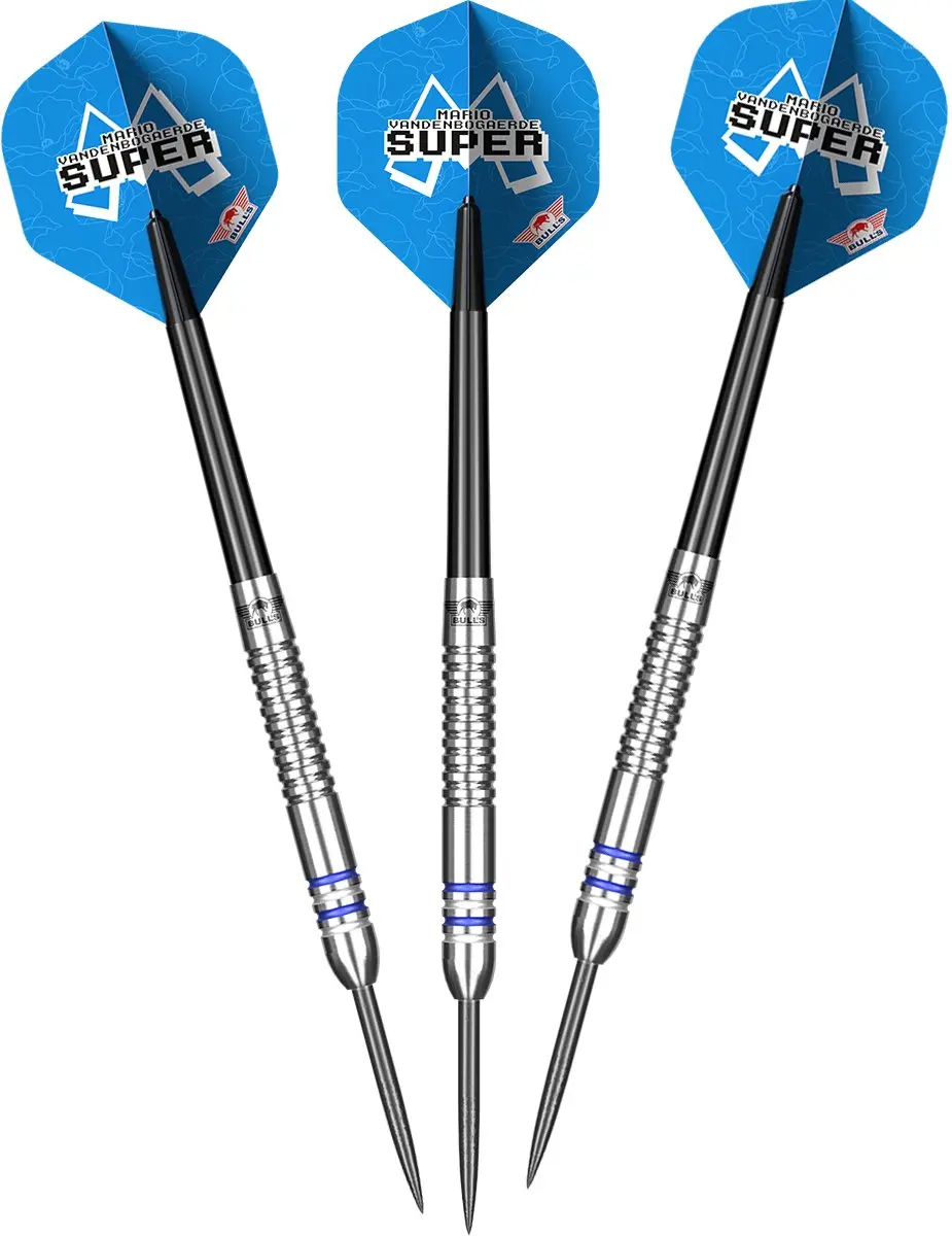 Bull's Mario Vandenbogaerde 80% E2 Dartpijlen 22g - 3 Stuks