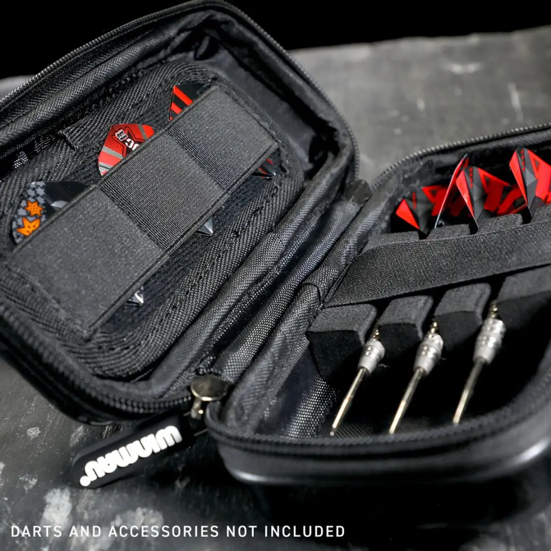 Winmau Armor G1 Black Dart Case - Zwart - afbeelding 6 van 6