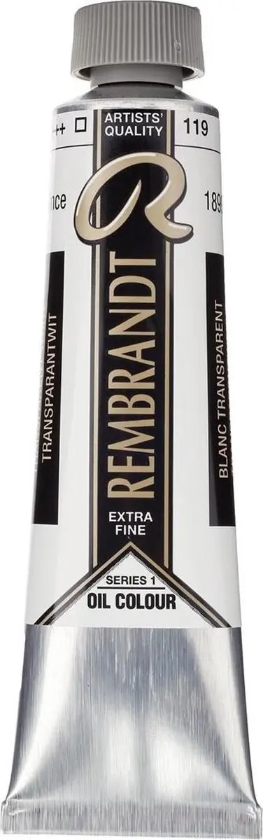 Rembrandt Olieverf Transparantwit 40ml
