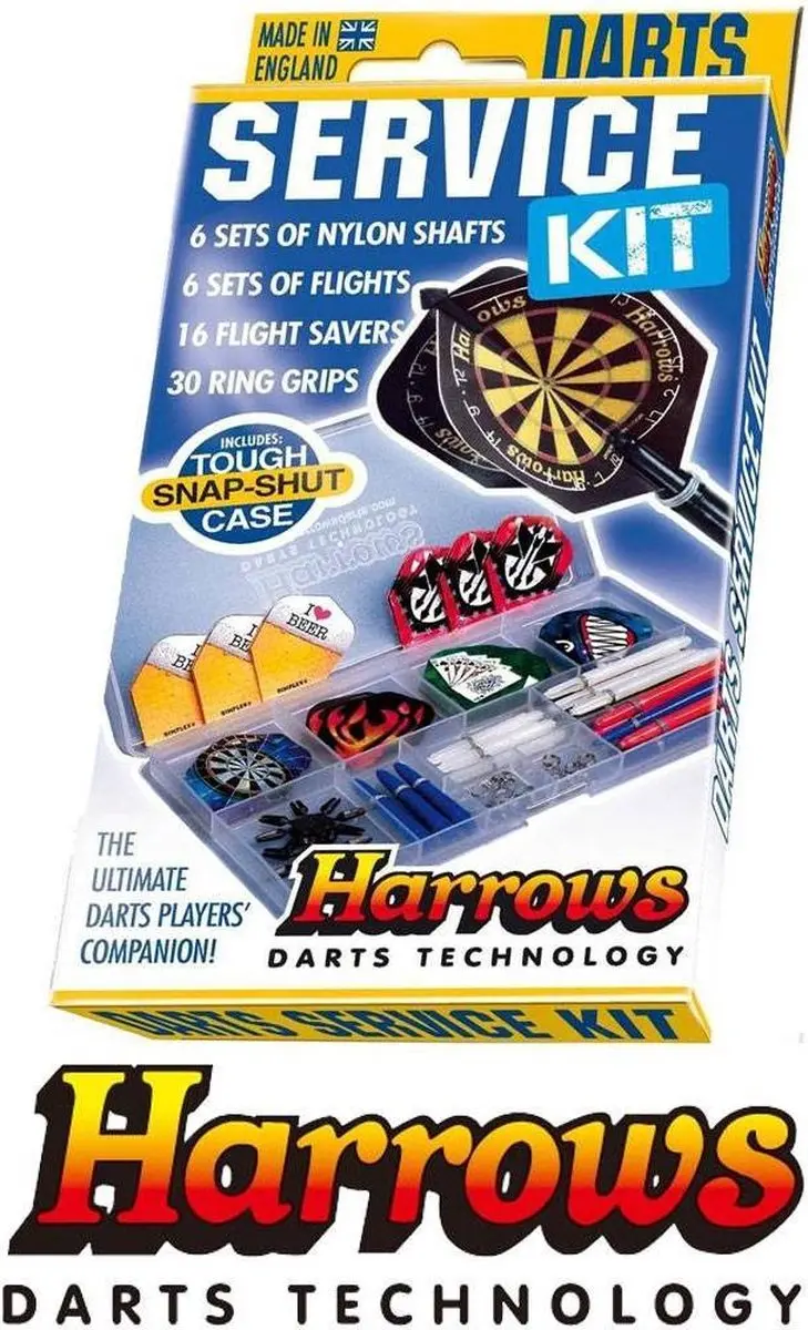 Harrows 140375 Darts Service Kit - 3 Stuks - Meerkleurig