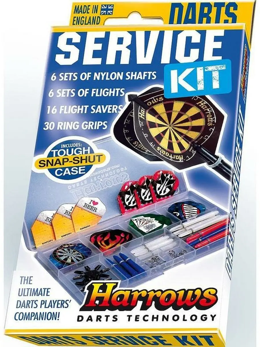 Harrows 140375 Darts Service Kit - 3 Stuks - Meerkleurig