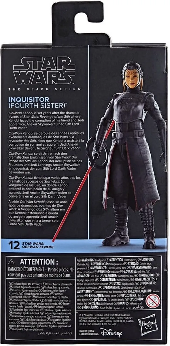 Disney Star Wars Obi-Wan Kenobi Black Series Fourth Sister 15cm - F70995X0