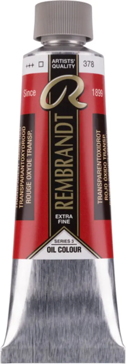 Rembrandt Olieverf Transparant Oxydrood 150ml