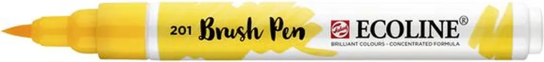 Ecoline Brush Pen 201 Lichtgeel