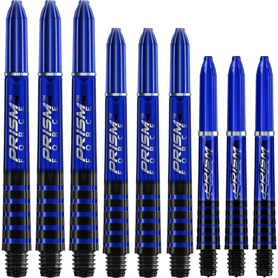 Winmau Prism Force Blauwe Dart Shafts 3 Stuks