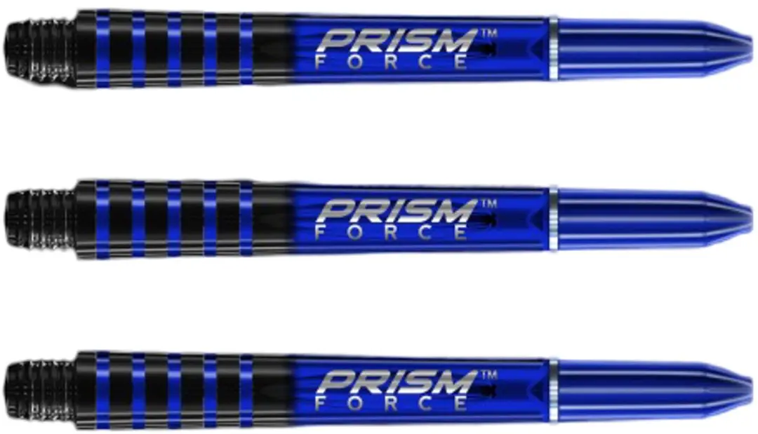 Winmau Prism Force Blauwe Dart Shafts 3 Stuks