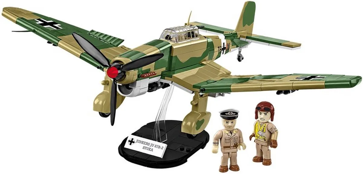 Cobi Junkers Ju 87 B-2 - 525 Stukken - Meerkleurig