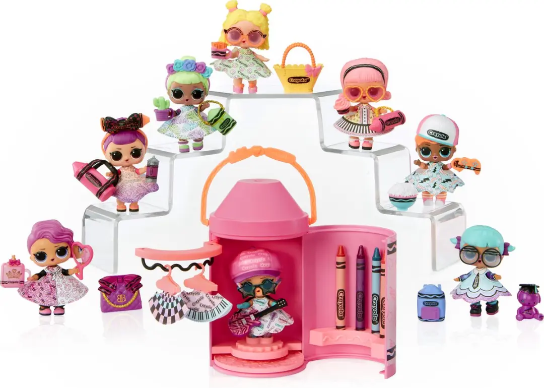LOL Surprise! Loves Crayola Color Me Studio - Minipop - Multikleur