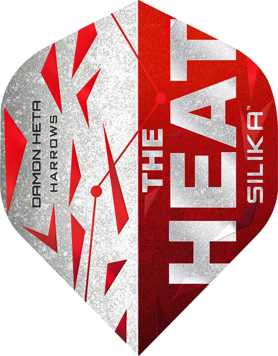 Harrows Damon Heta Series 3 Darts 23g - 3 Stuks - Rood