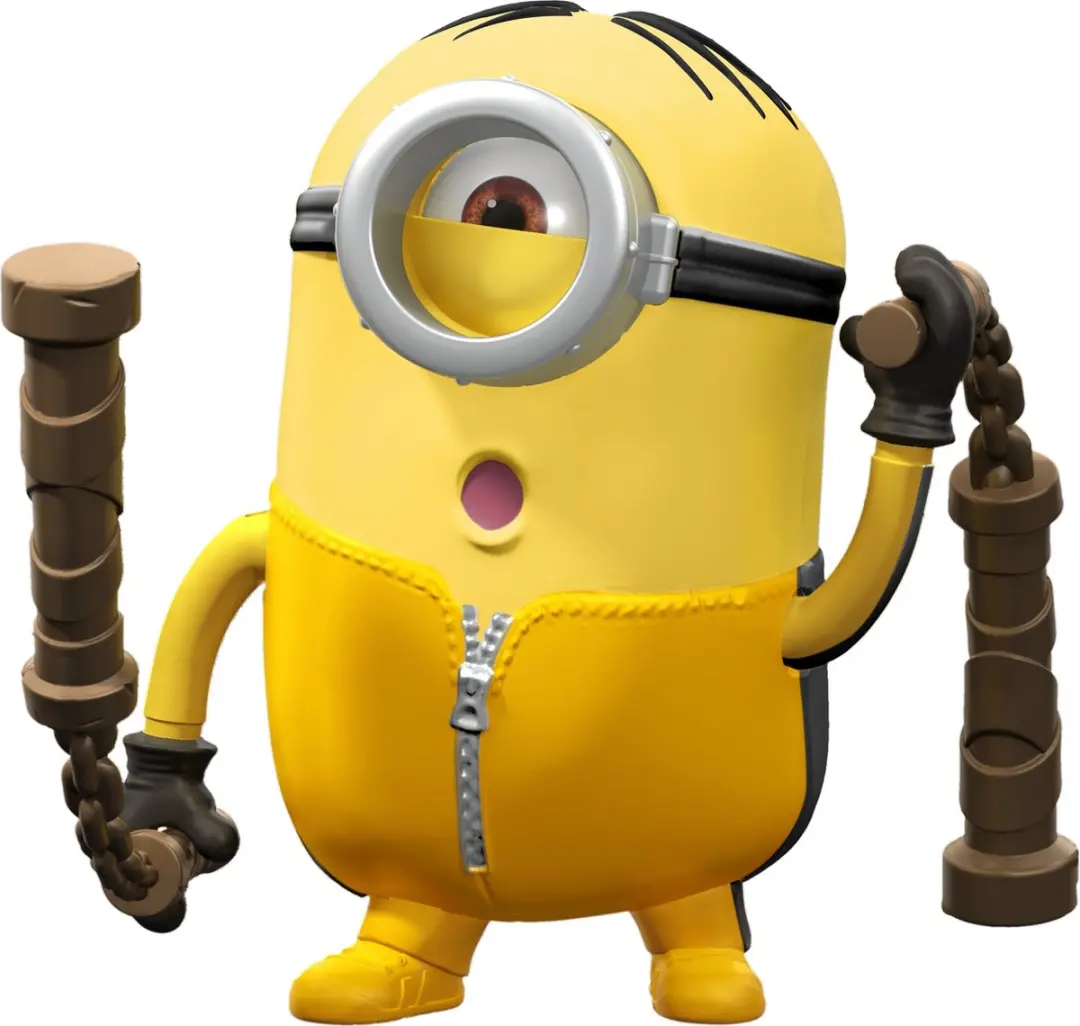 Minions Nunchuk Swinging Stuart GMD96 - Meerkleurig