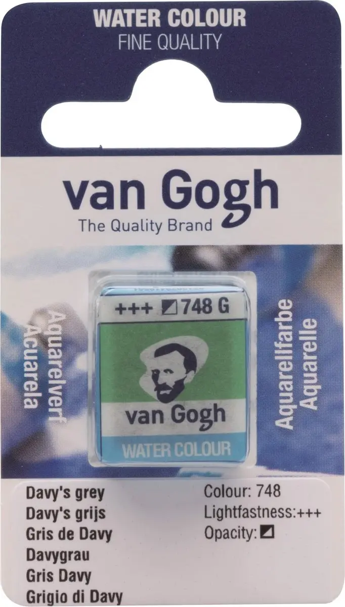 Van Gogh Aquarelverf Davy's Grijs Napje 10g